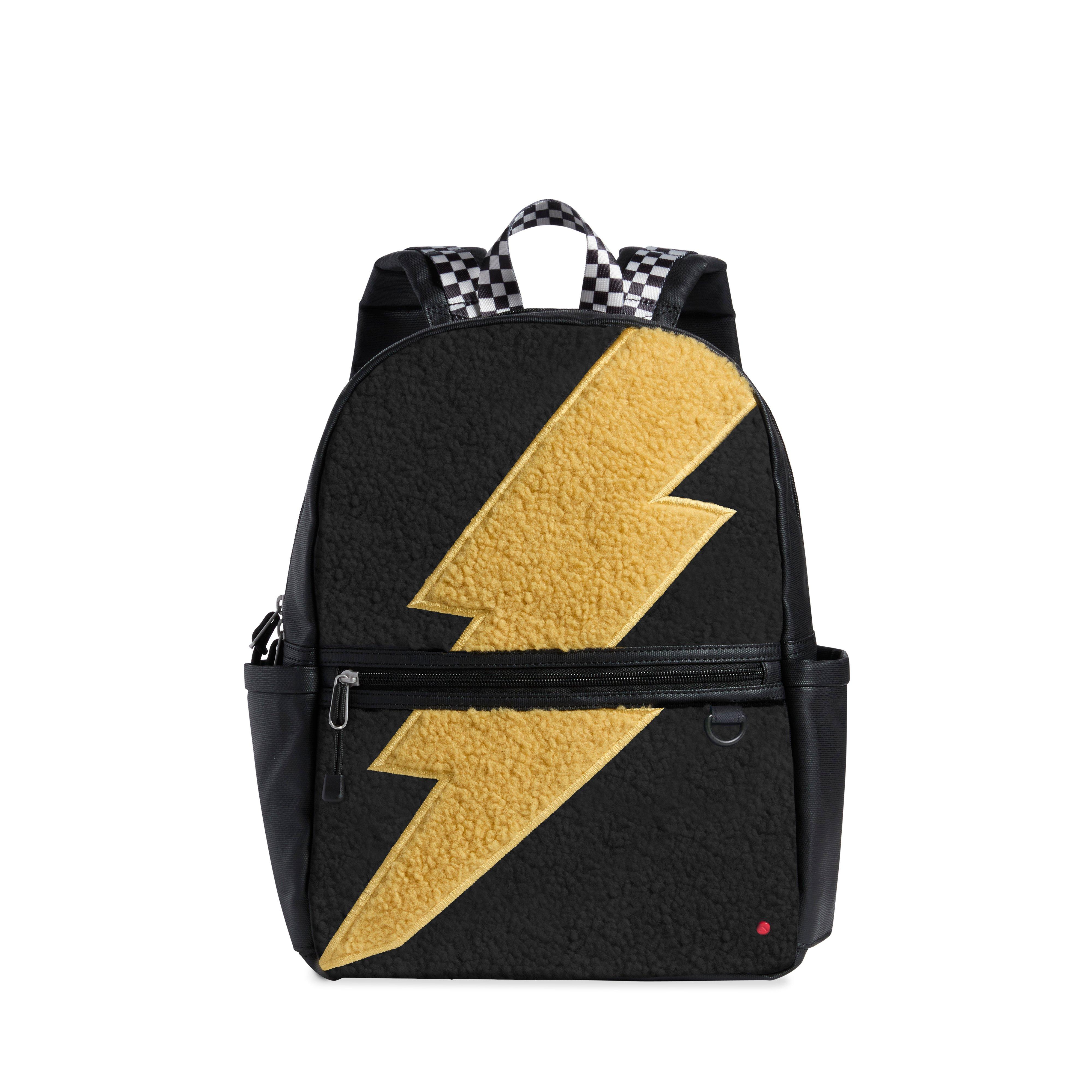 STATE Bags Kane Double Pocket Backpack - Fuzzy Bolt - FUZZY BOLT